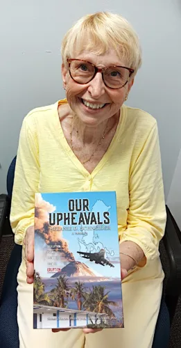 Schneider recounts volcano evacuation in new book